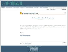 Tablet Screenshot of mkl-online.com